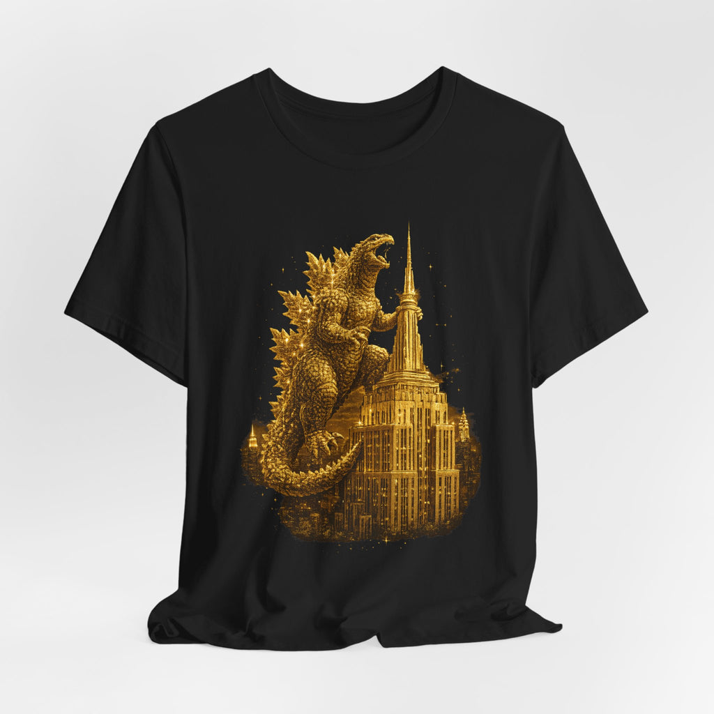 Godzilla Empire State Tee - Retro Monster NYC Graphic T-Shirt