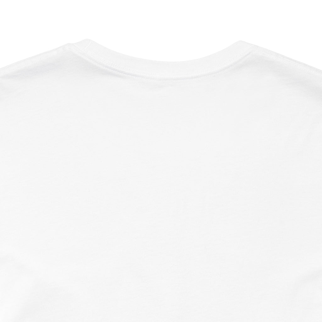 Broken Heart Pocket Tee — Minimal Red Heart Graphic T-Shirt