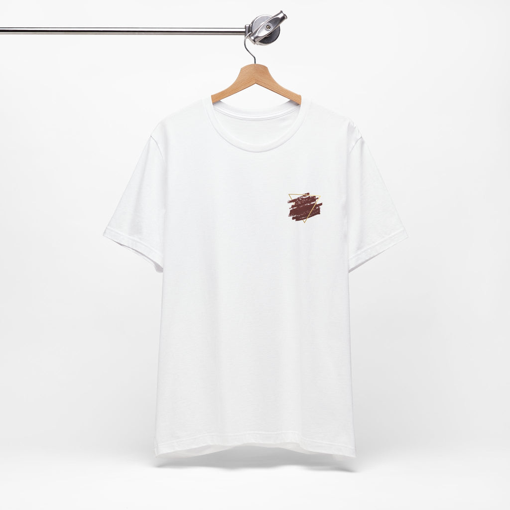 Minimal Pocket Tee - Casual Artistic Short Sleeve Shirt