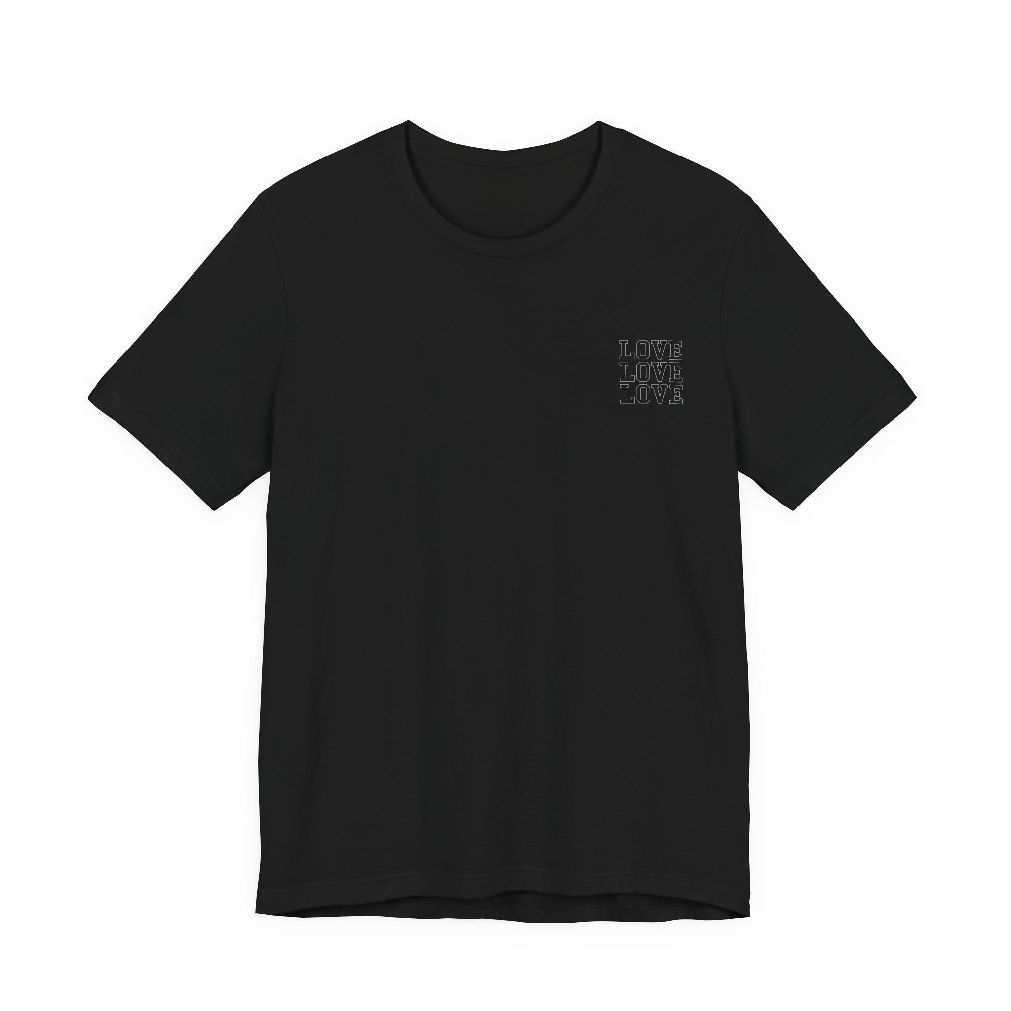 Love Love Love Outline Tee