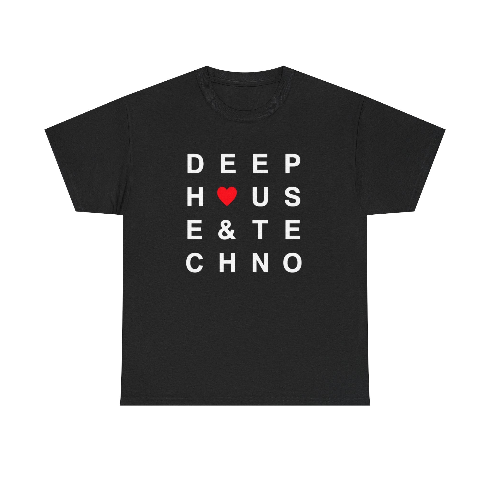 Deep House & Techno Logo Tee