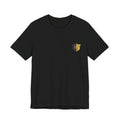 Gold Split Two Faced Mask Tee