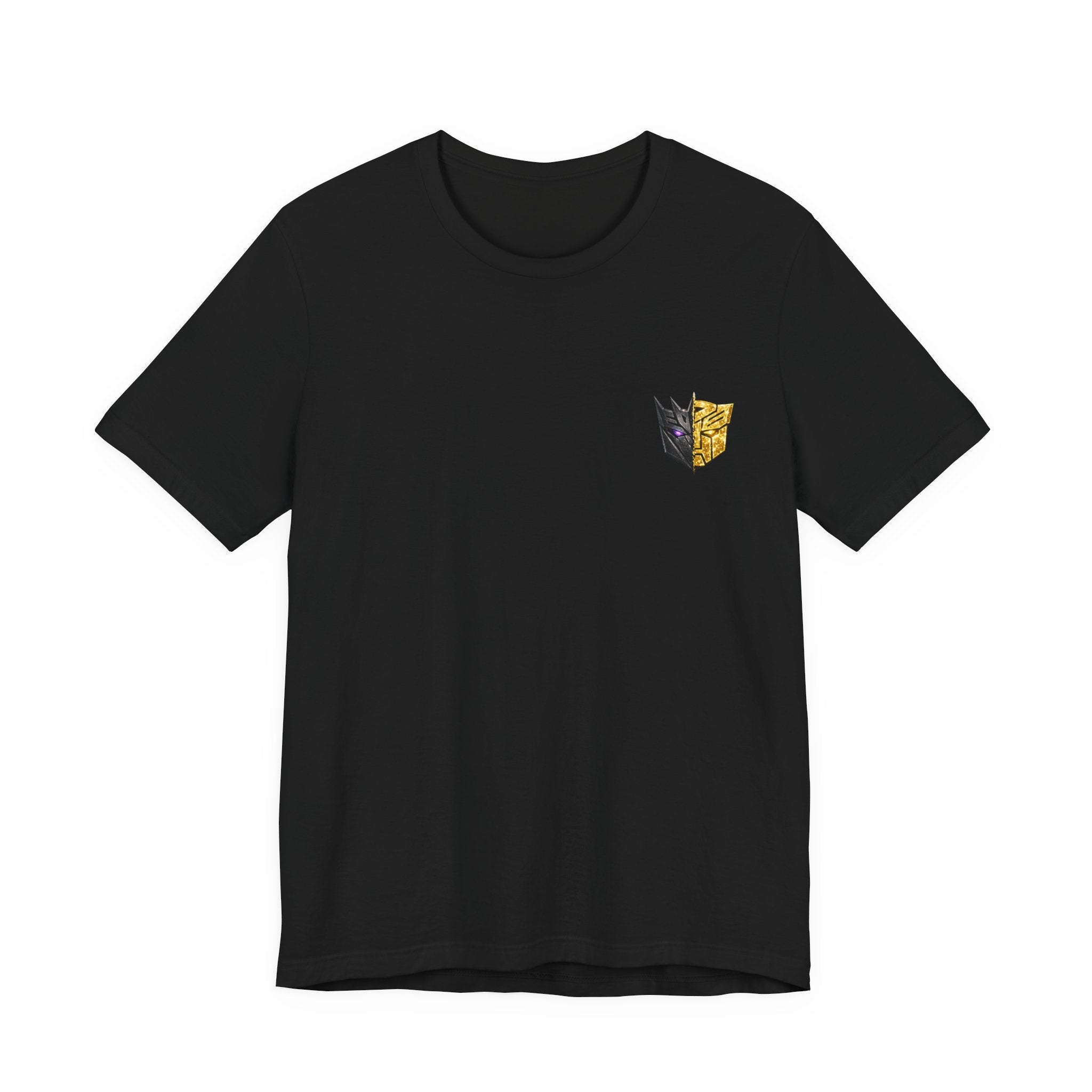 Gold Split Two Faced Mask Tee
