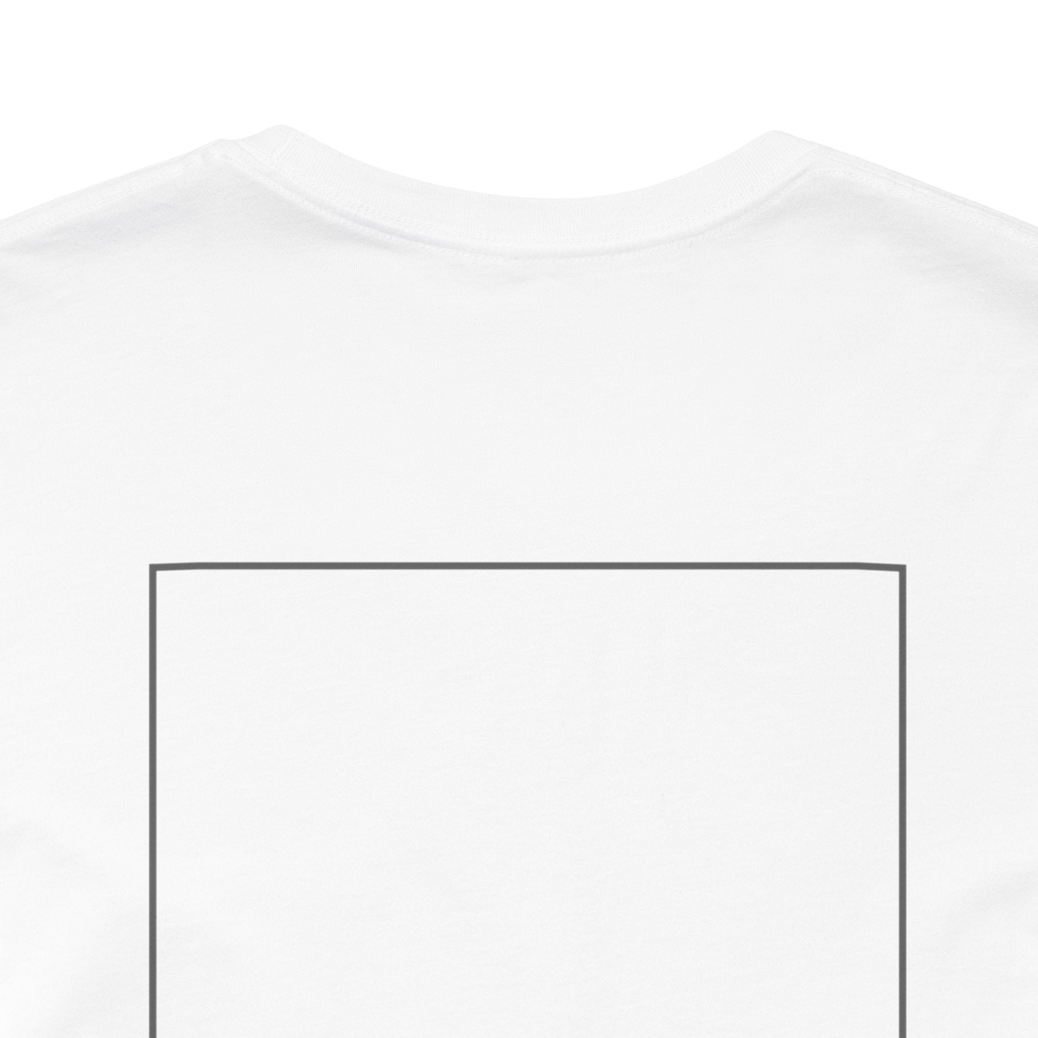 Graphic Tee – Raised Fist Minimalist Pocket & Back Frame Design