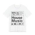 House Music Care Label Tee