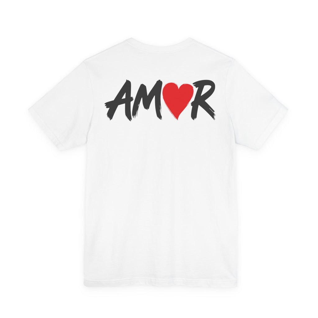 AMOR Heart Script Logo Tee
