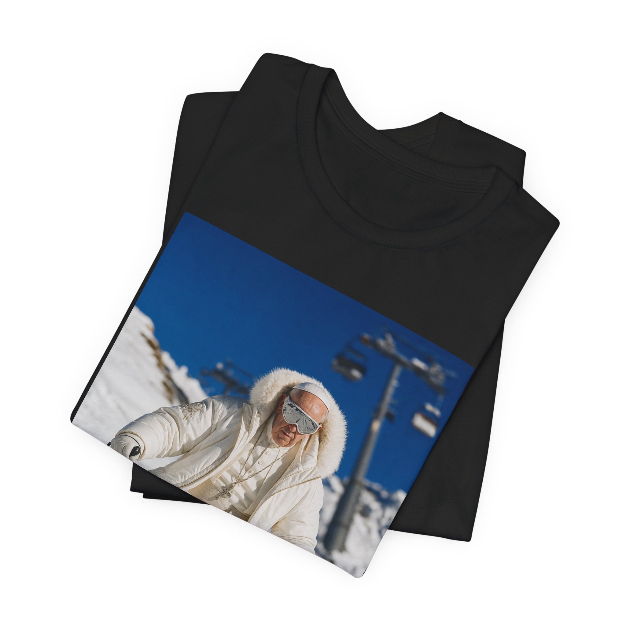 Pope Never Took This Run Tee