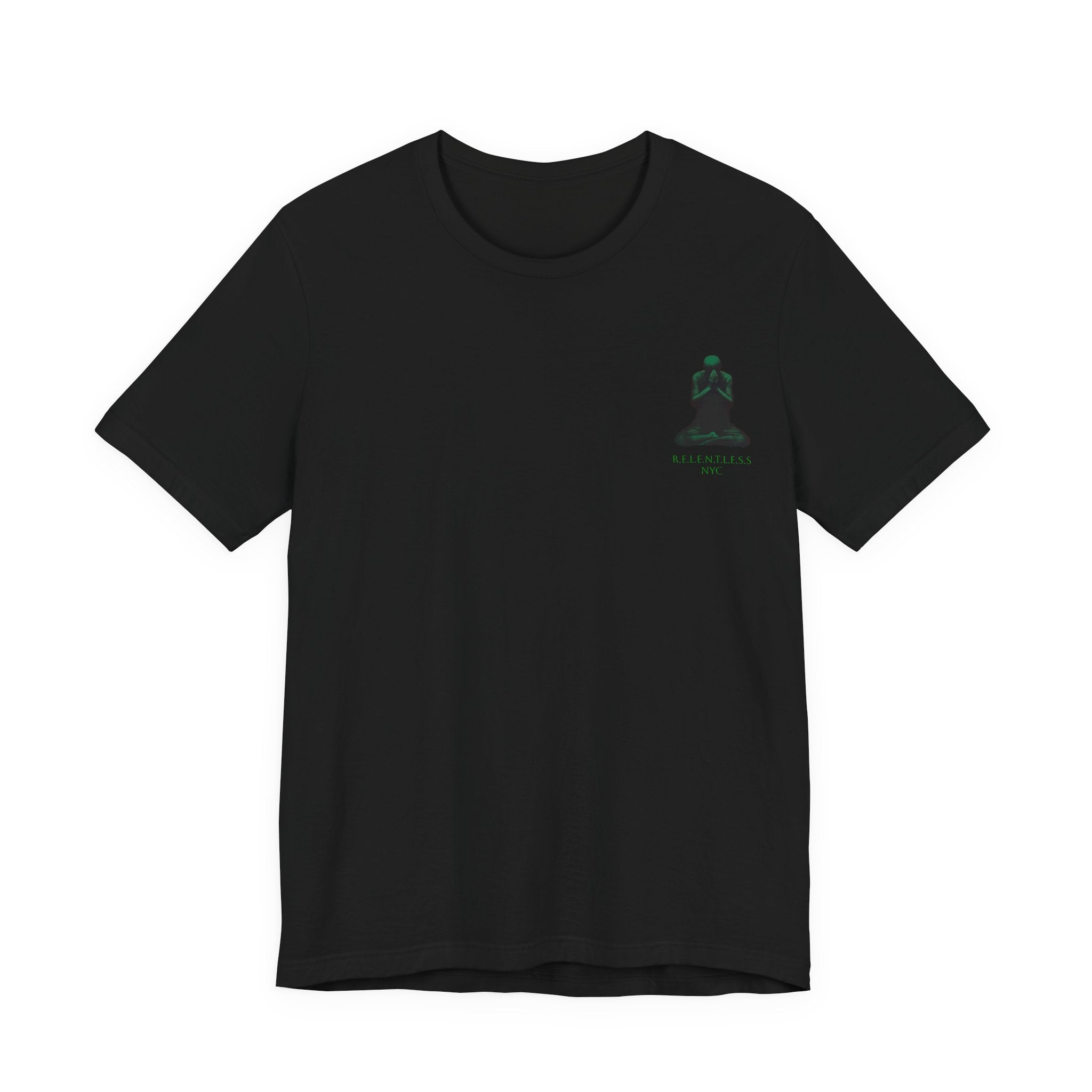 Buddha Pocket Tee — Minimal Meditation Graphic T-Shirt