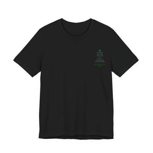 Buddha Pocket Tee — Minimal Meditation Graphic T-Shirt