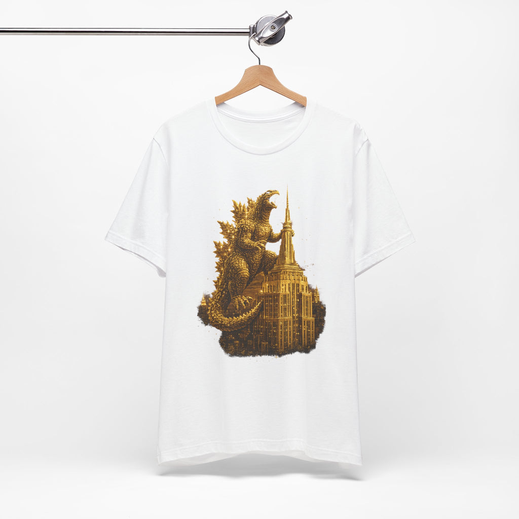 Godzilla Empire State Tee - Retro Monster NYC Graphic T-Shirt