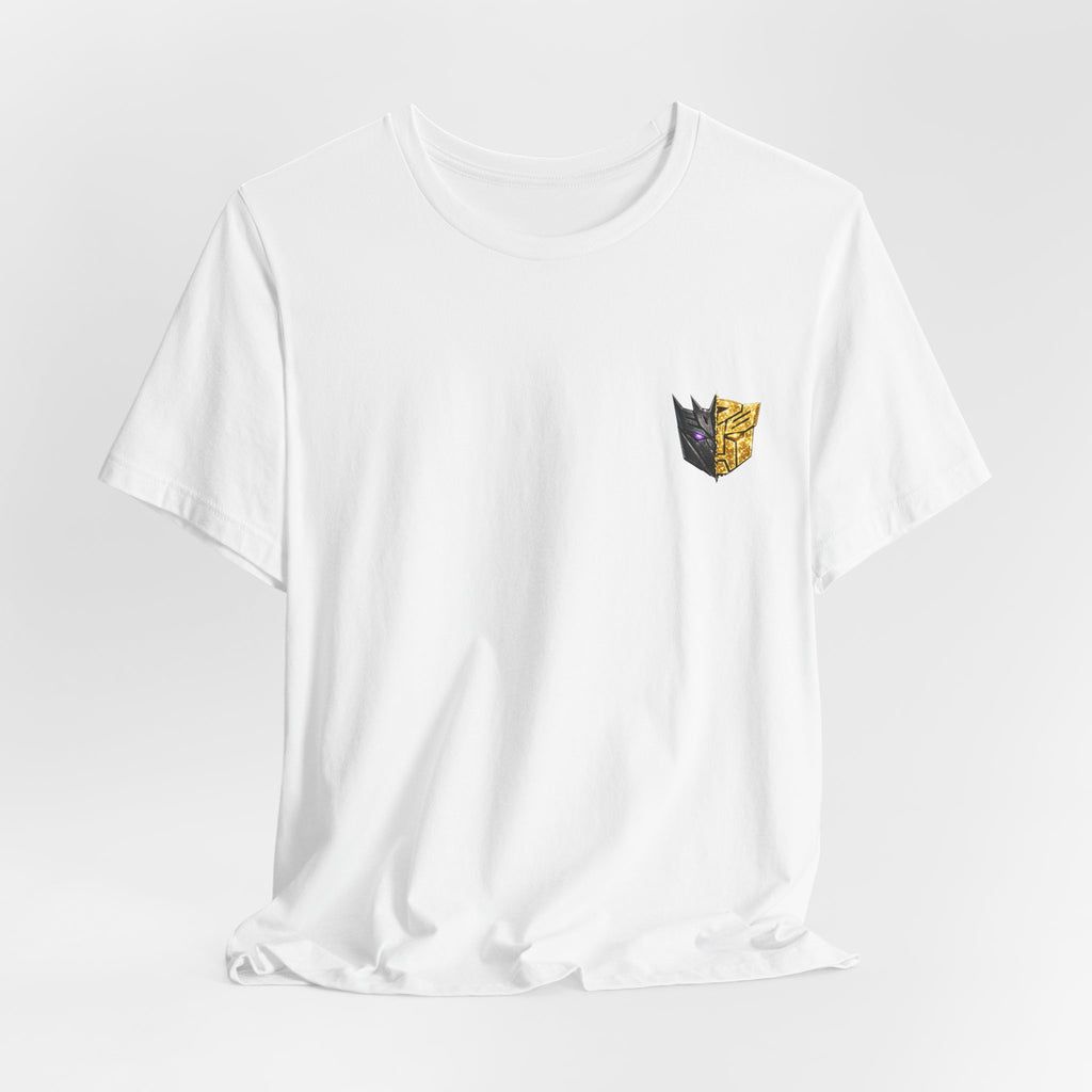 Gold Split Two Faced Mask Tee