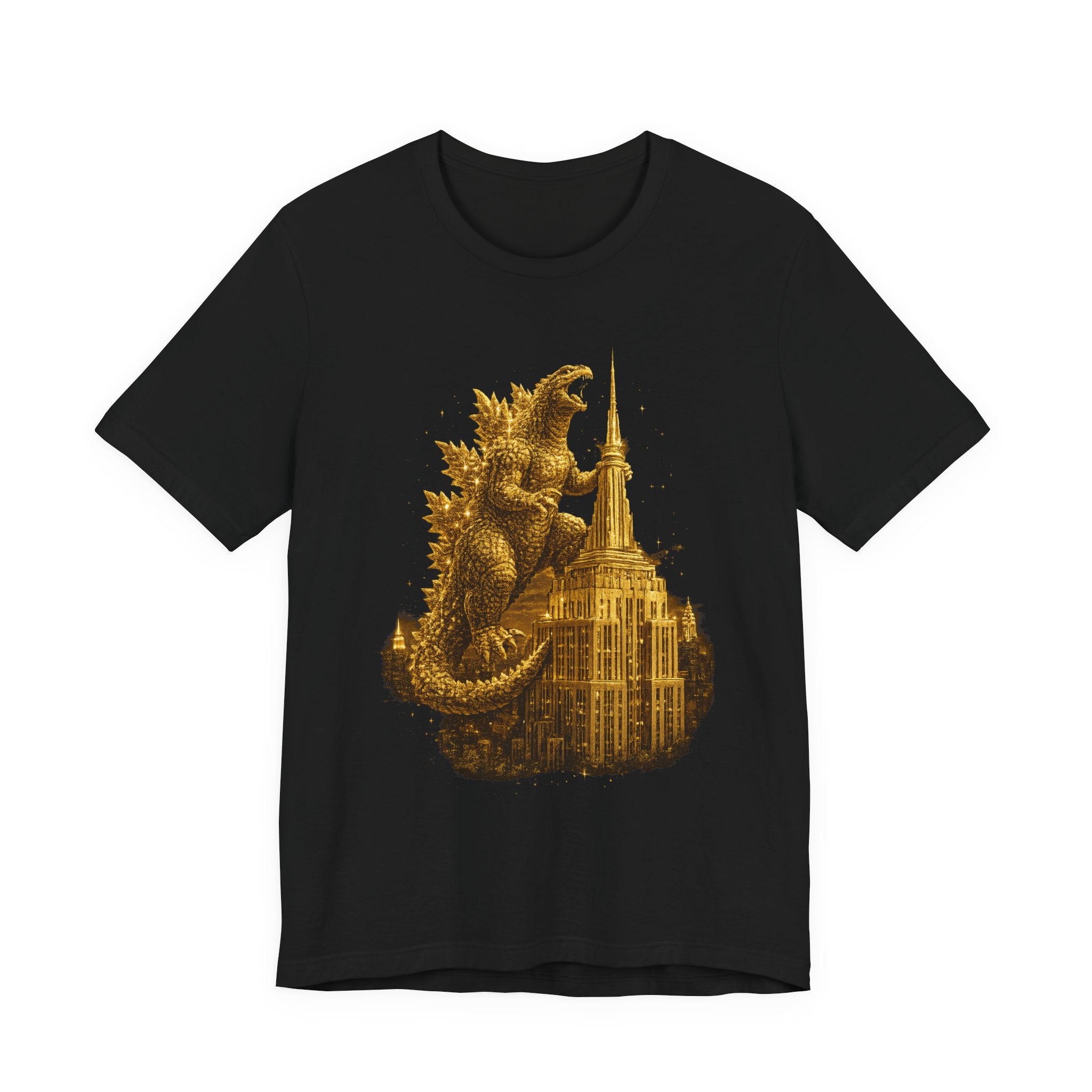 Godzilla Empire State Tee - Retro Monster NYC Graphic T-Shirt