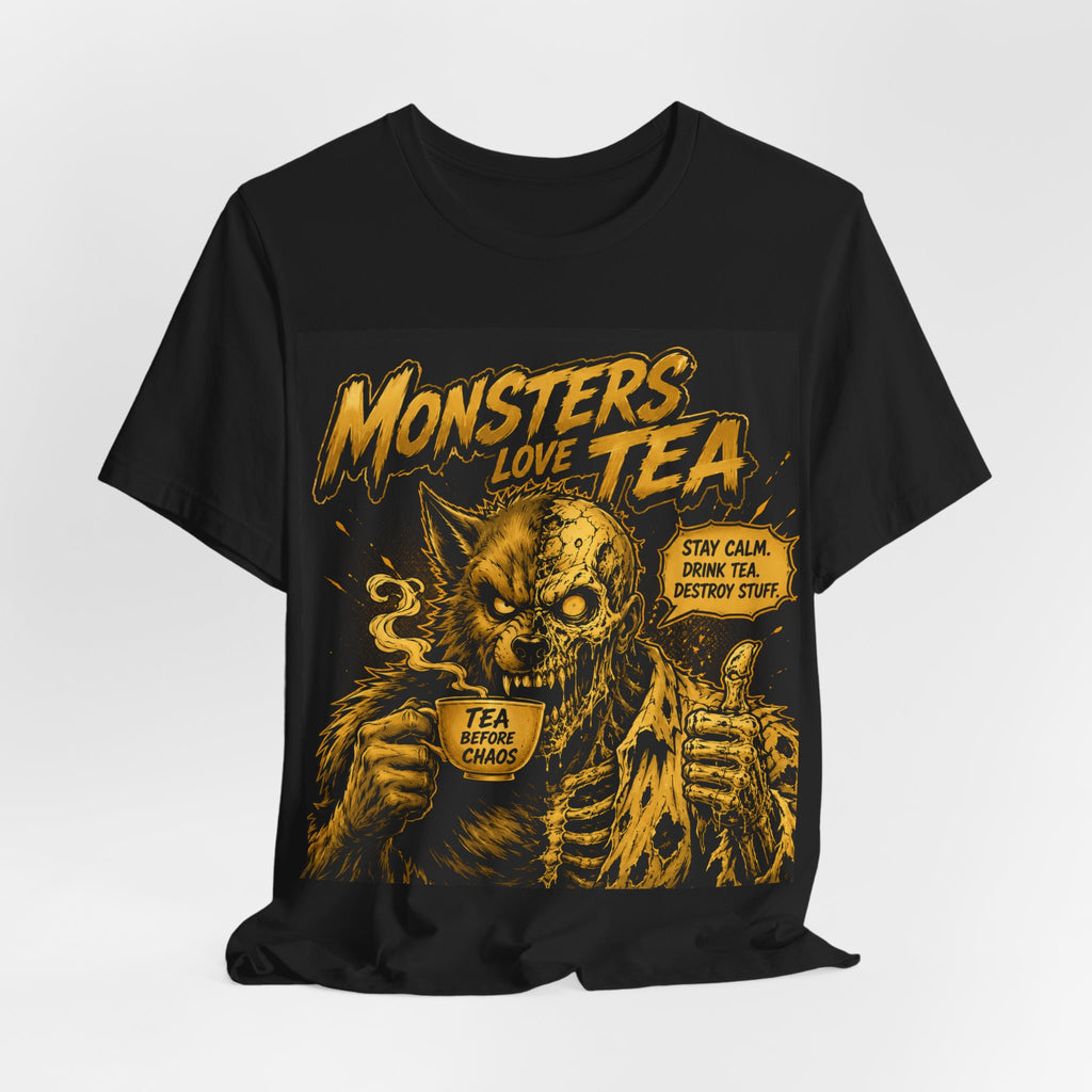 Monsters Love Tea Tee
