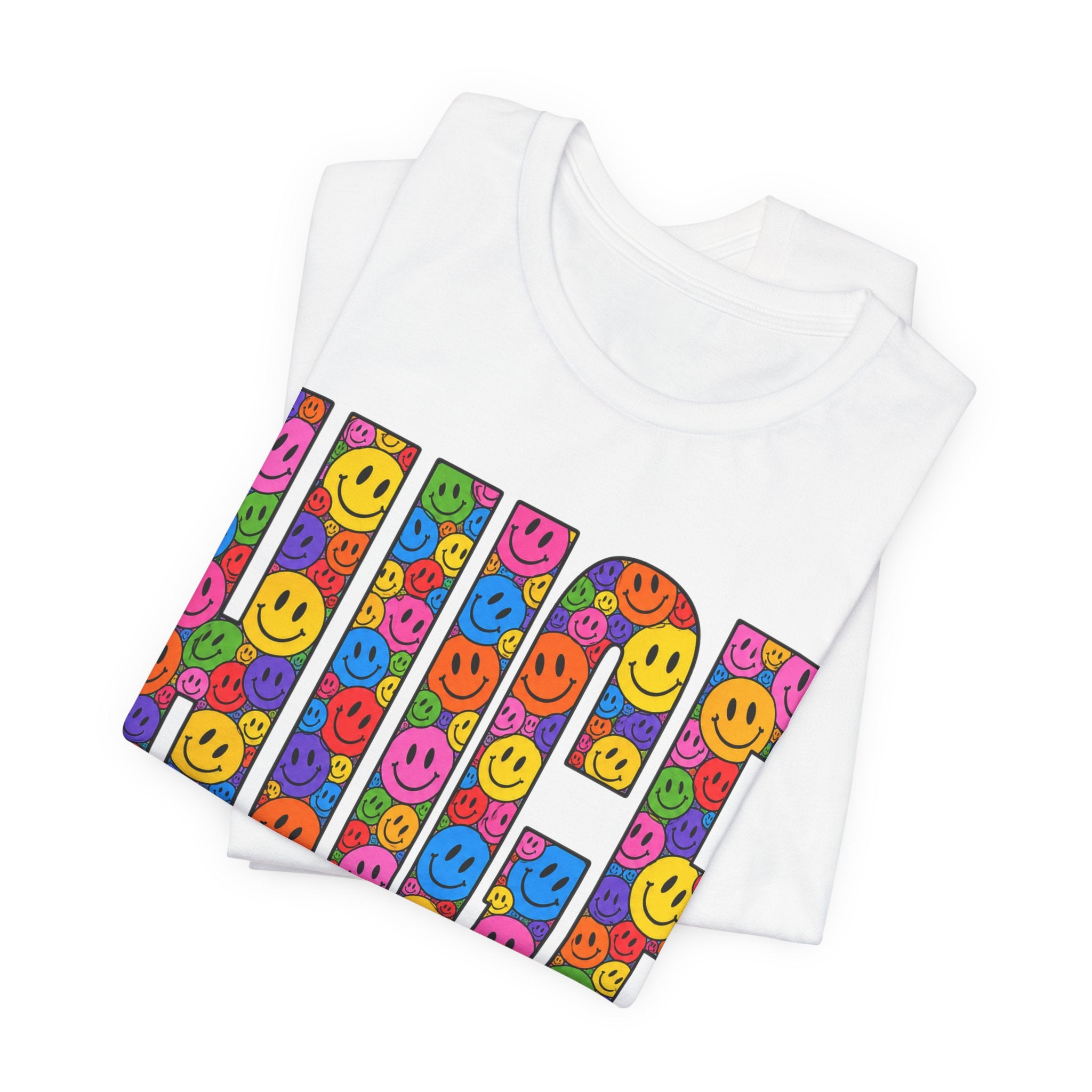 HUGE Smiley Collage Tee