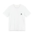Graphic Tee – Raised Fist Minimalist Pocket & Back Frame Design