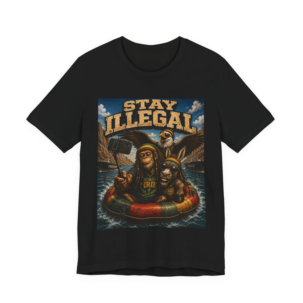 Stay Illegal Jah Donkey Tee