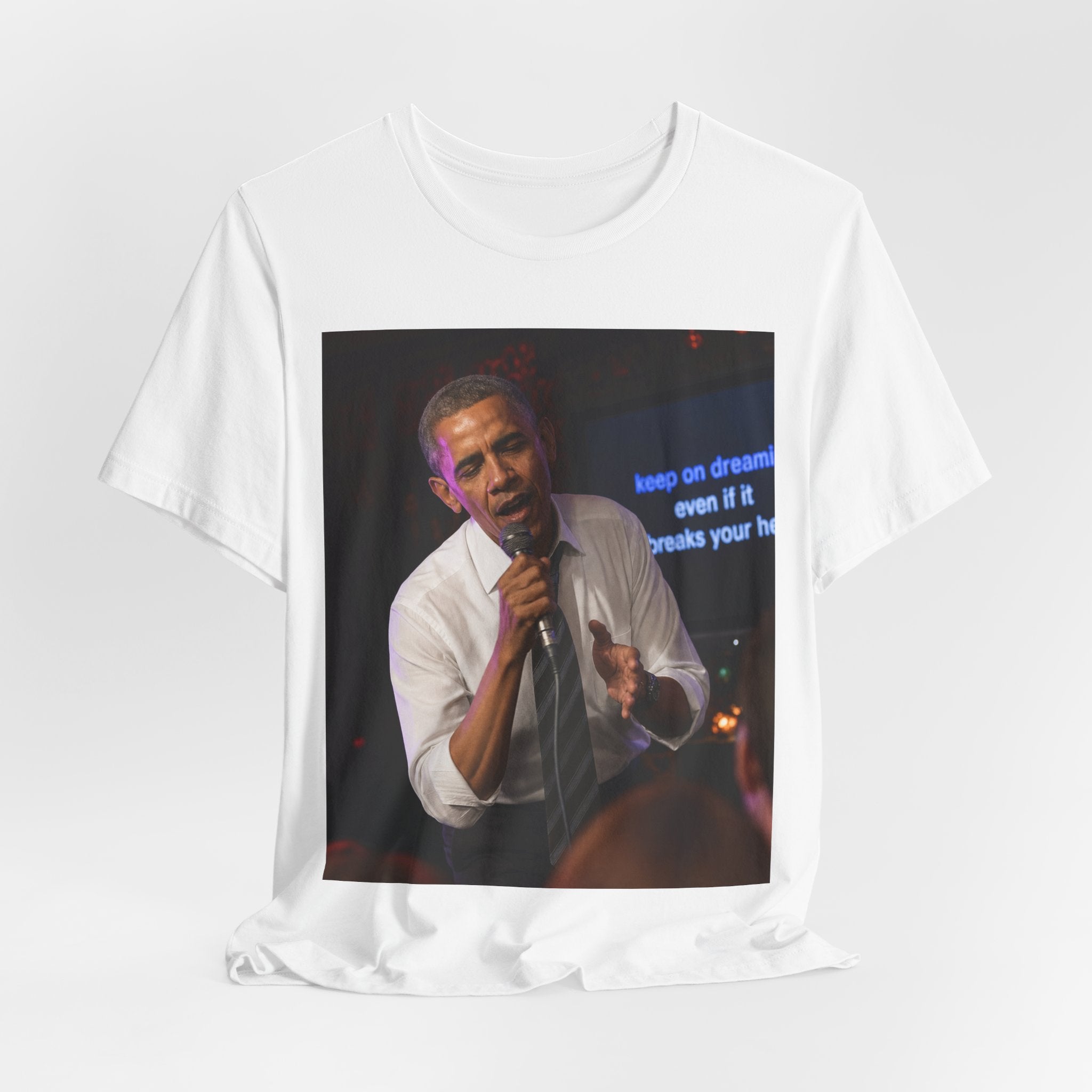 Presidential Karaoke Mic Drop Tee