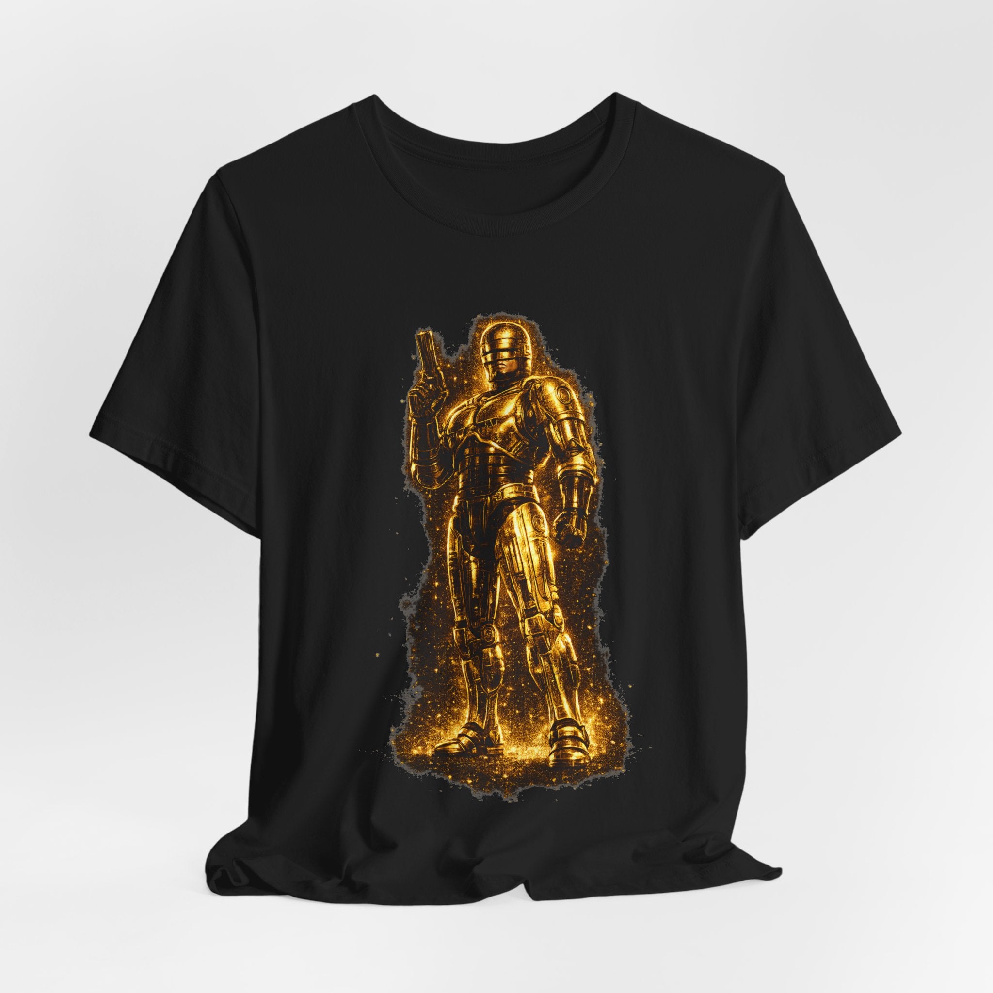 Gold Cyber Enforcer Tee