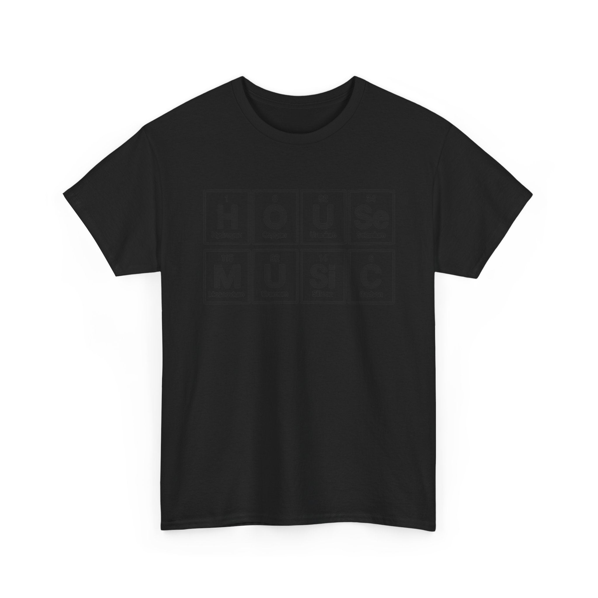 House Music Periodic Table Tee