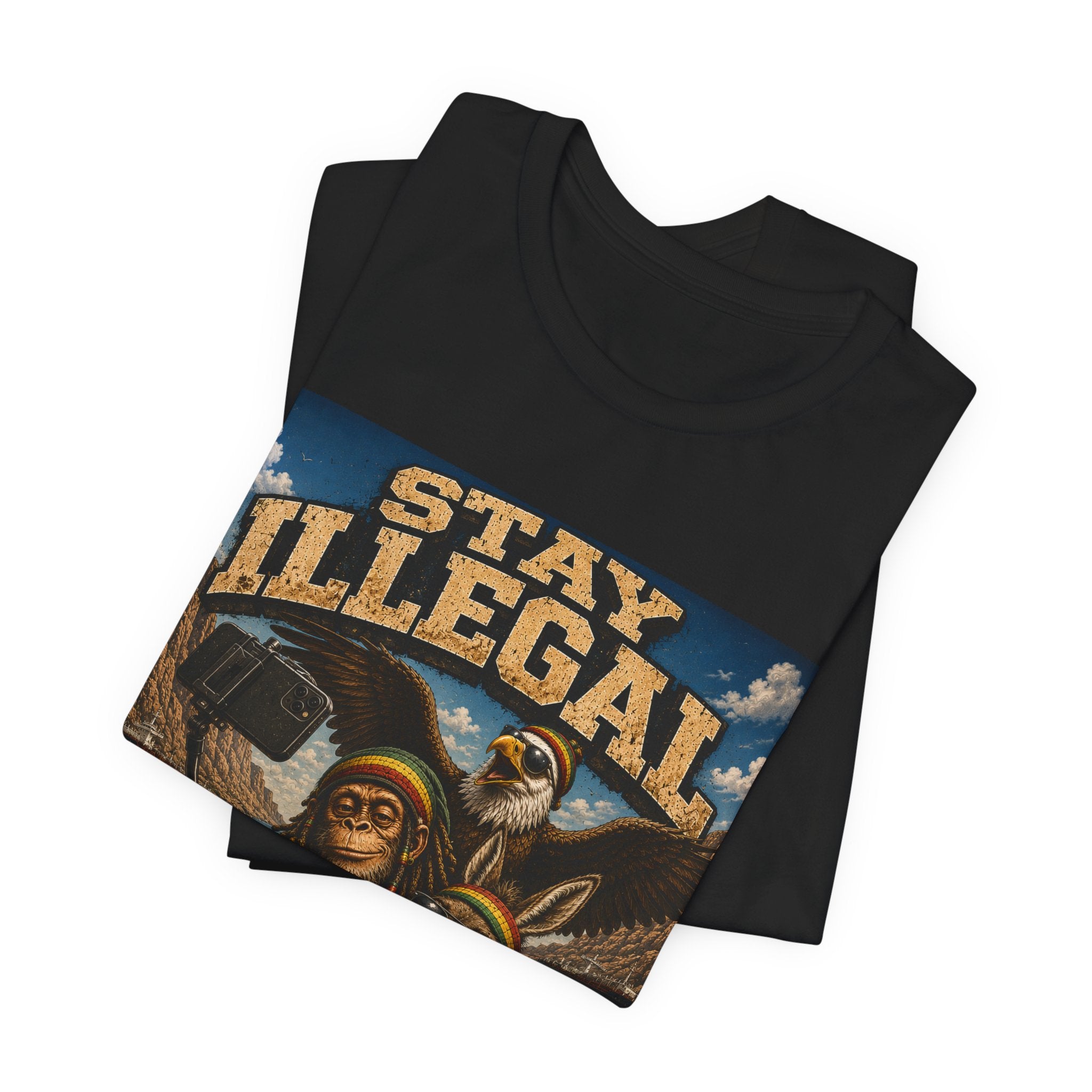 Stay Illegal Jah Donkey Tee