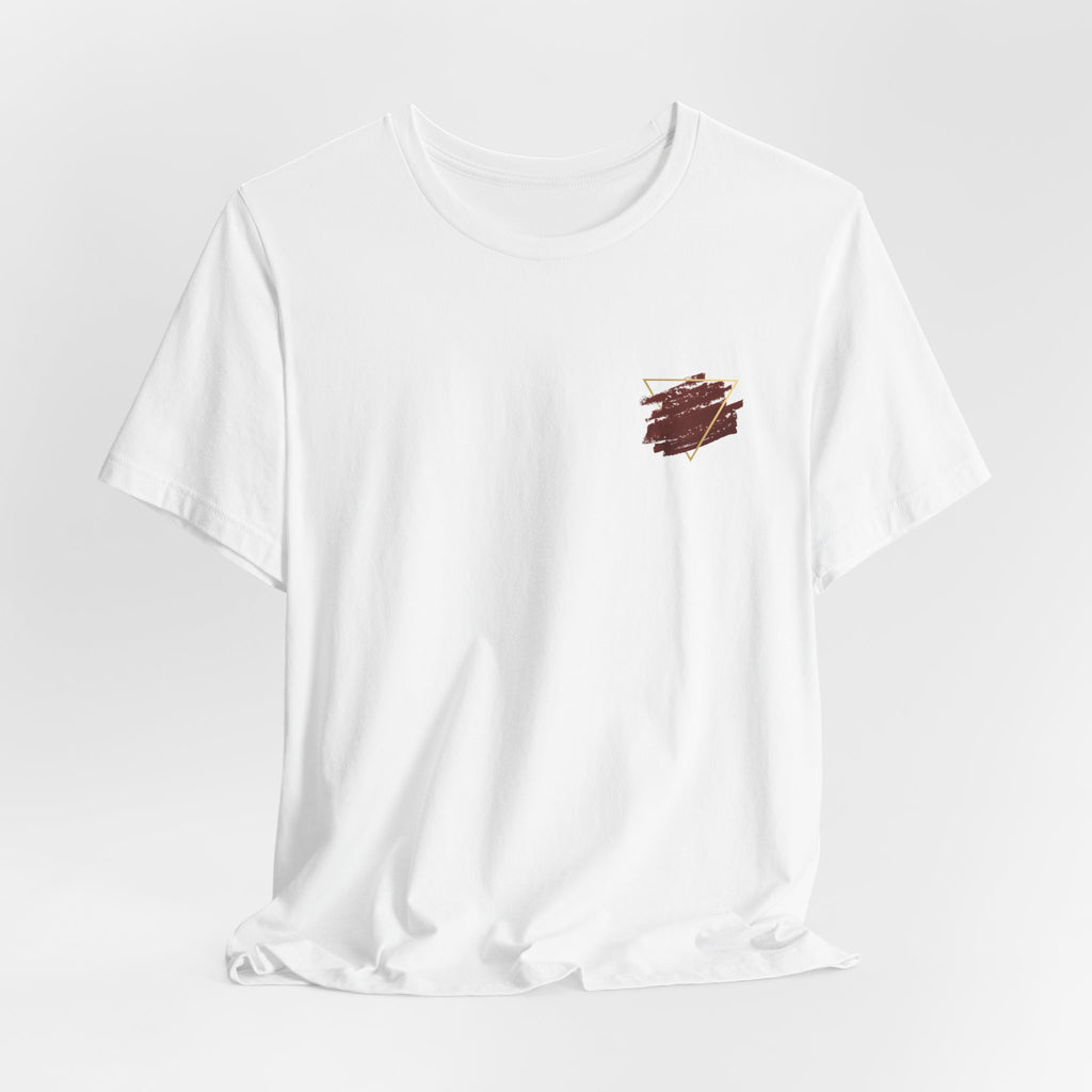 Minimal Pocket Tee - Casual Artistic Short Sleeve Shirt