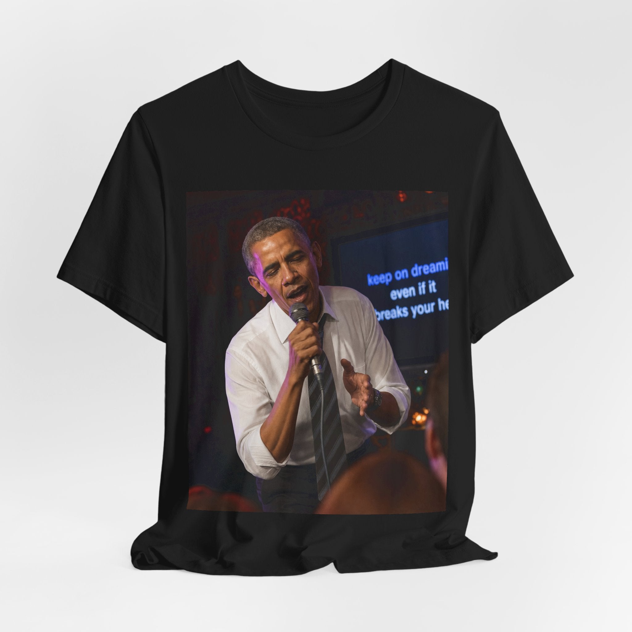 Presidential Karaoke Mic Drop Tee