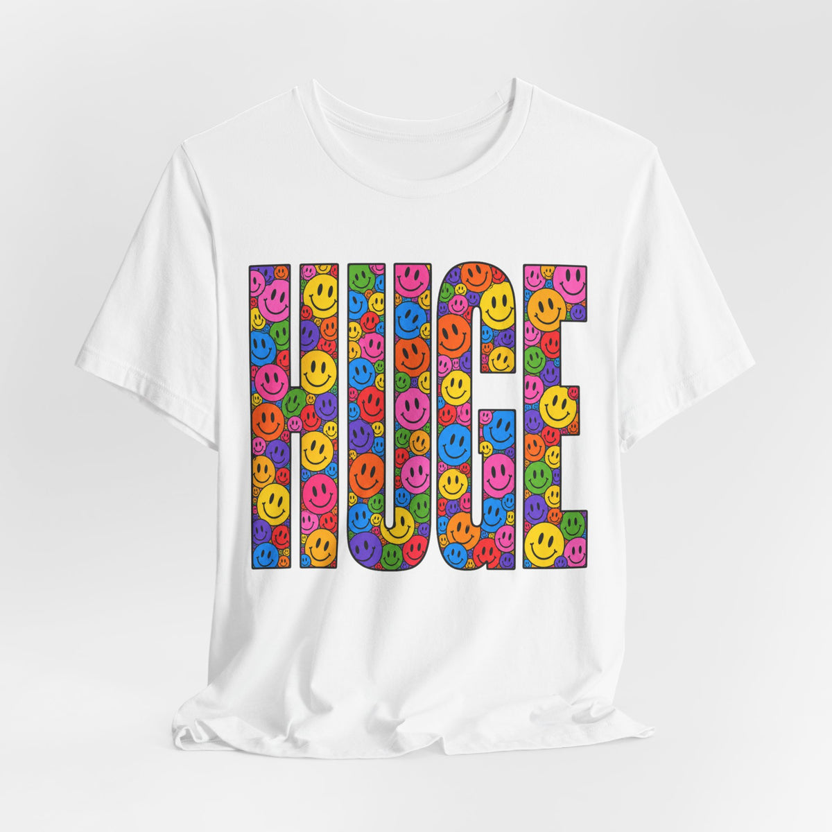 HUGE Smiley Collage Tee