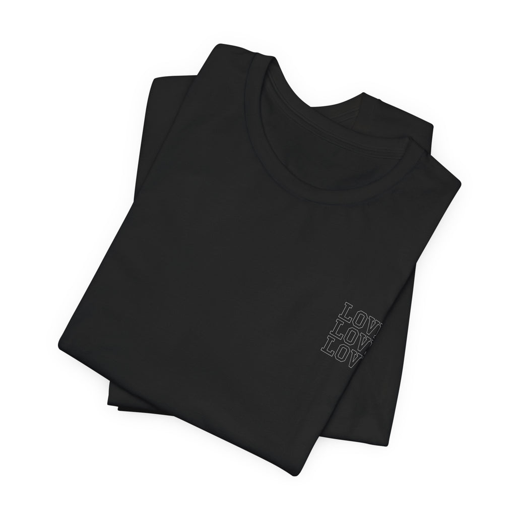 Love Love Love Outline Tee
