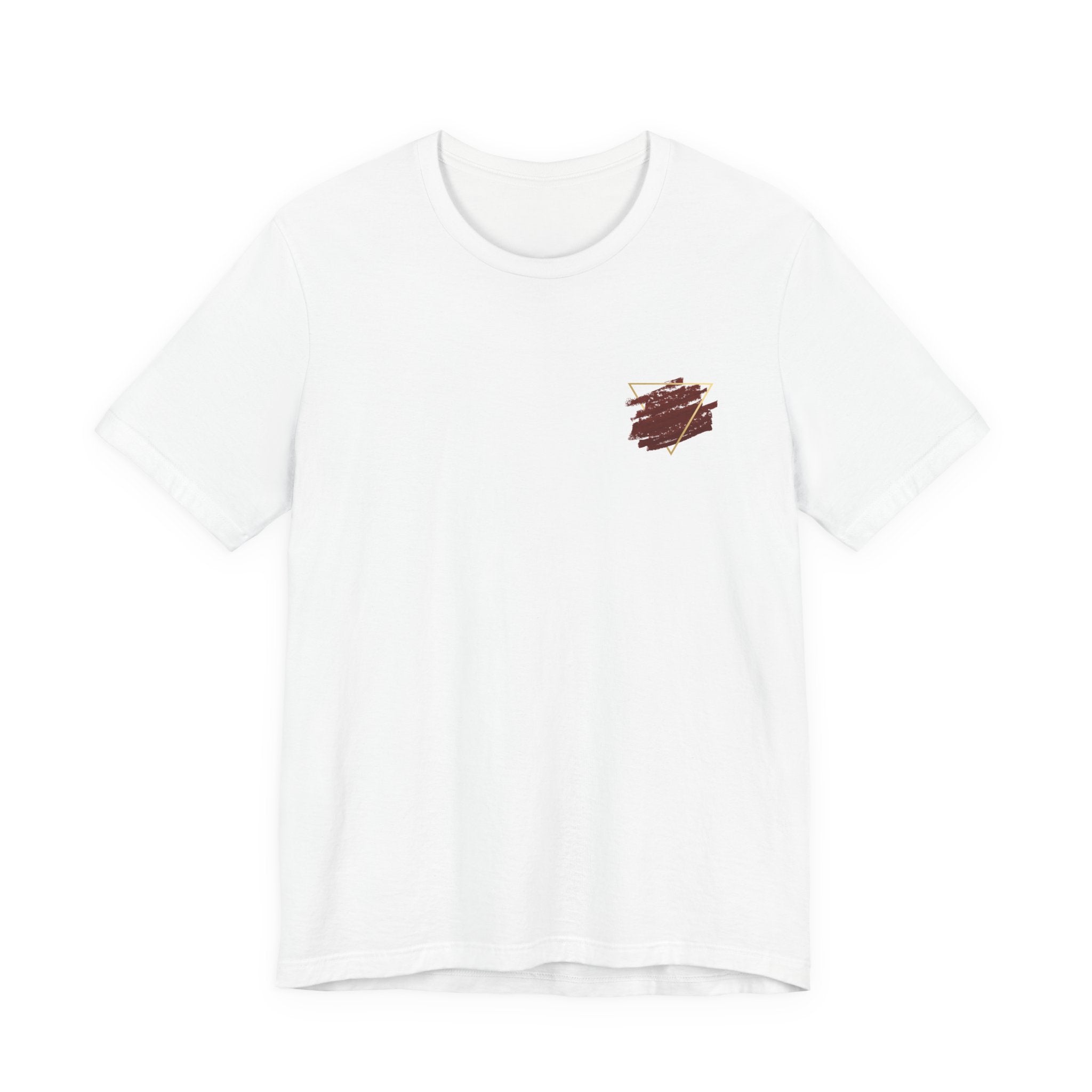 Minimal Pocket Tee - Casual Artistic Short Sleeve Shirt