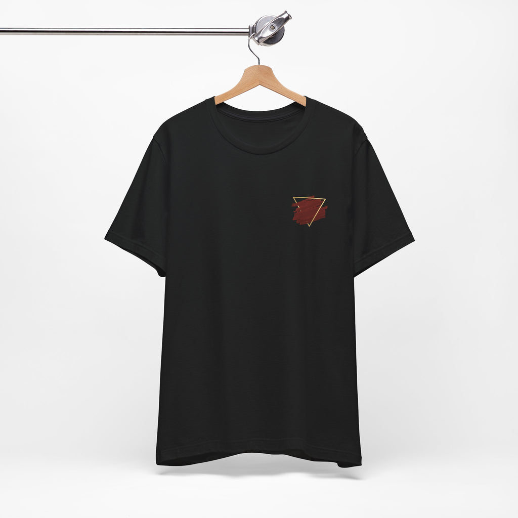 Minimal Pocket Tee - Casual Artistic Short Sleeve Shirt