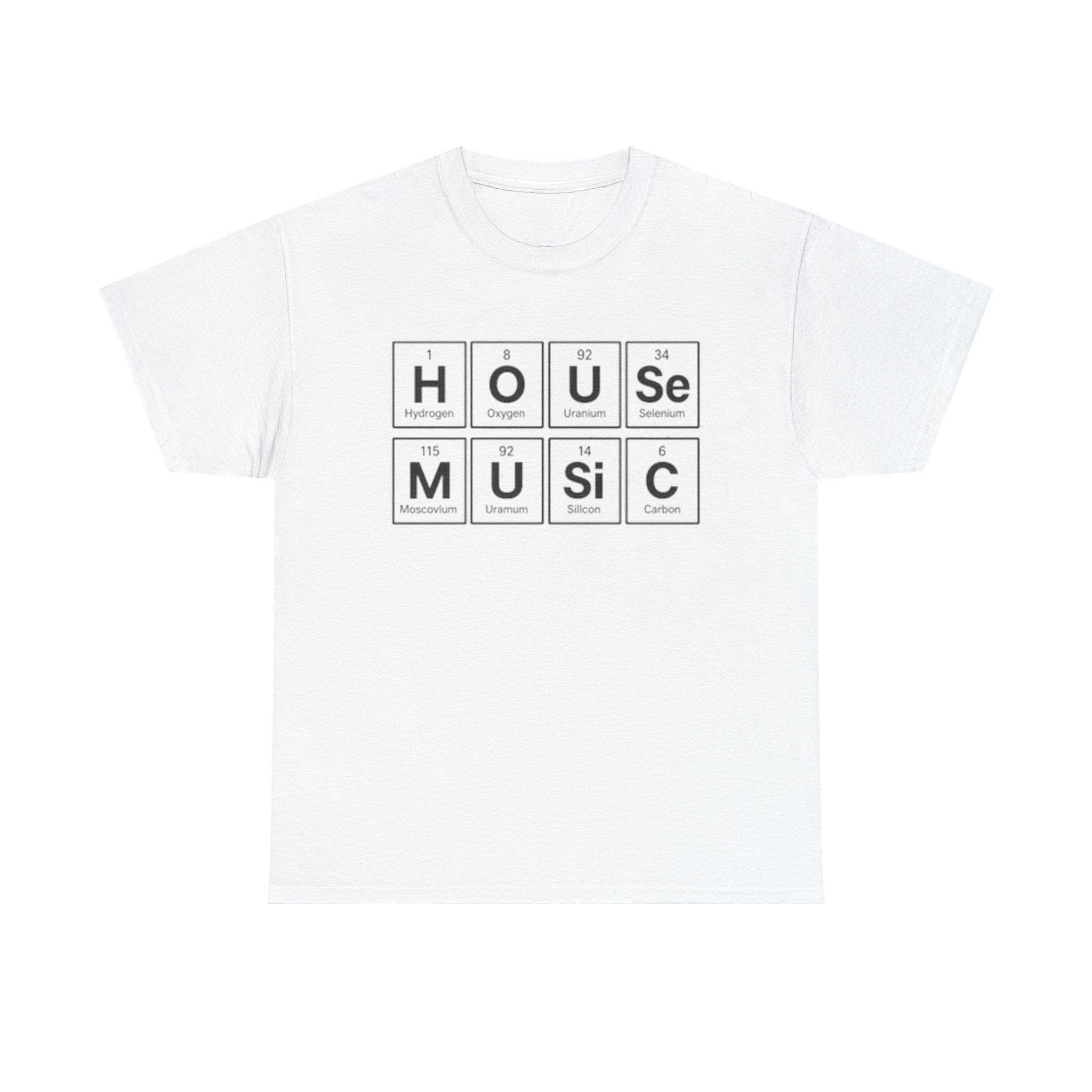 House Music Periodic Table Tee