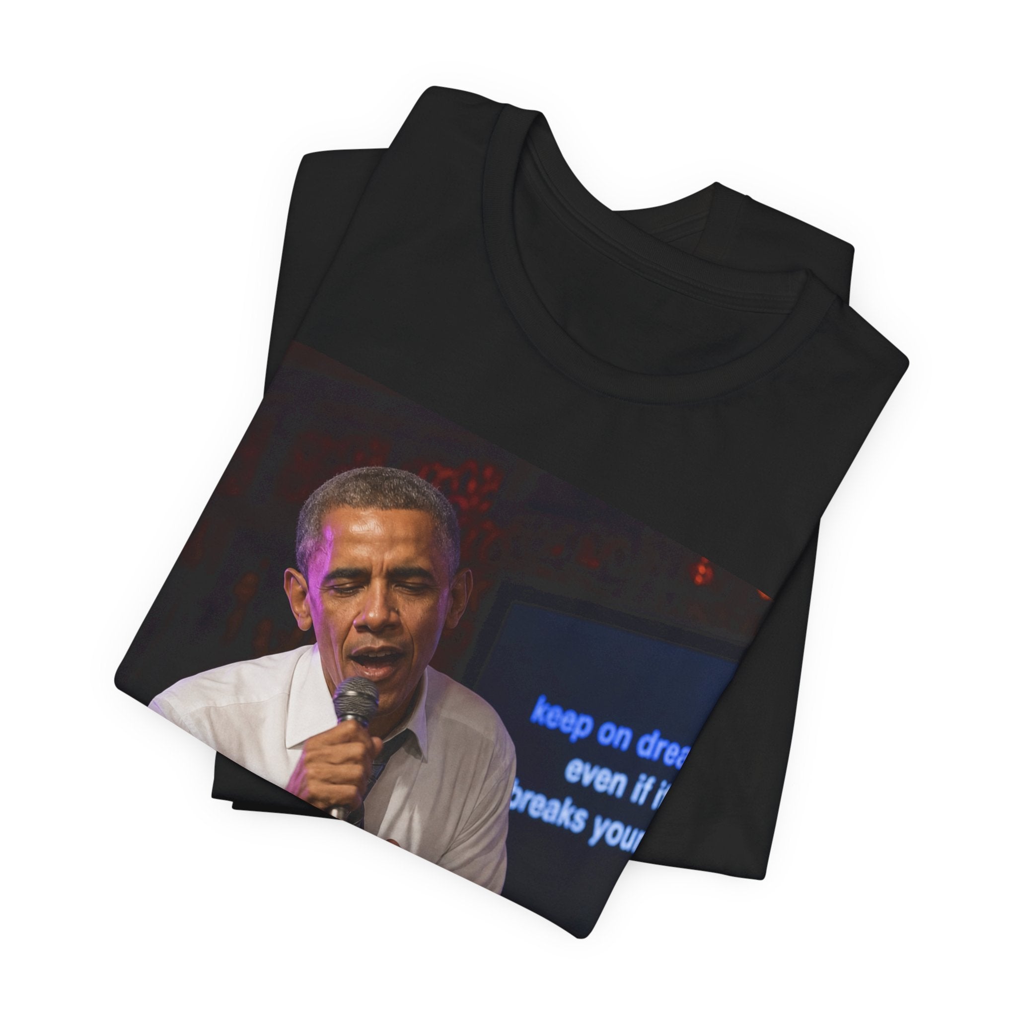 Presidential Karaoke Mic Drop Tee
