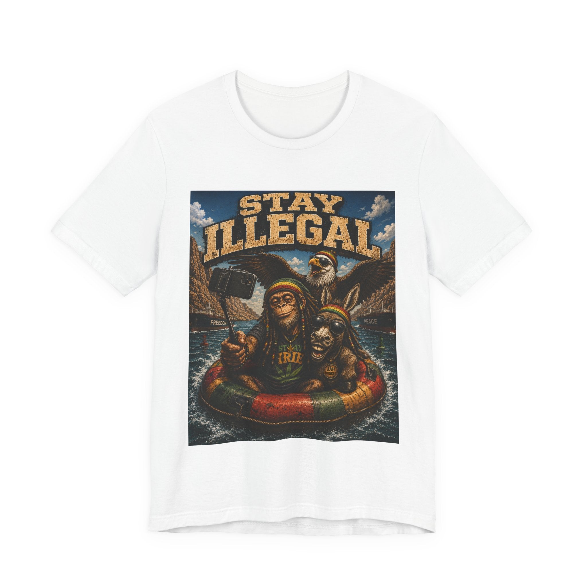 Stay Illegal Jah Donkey Tee