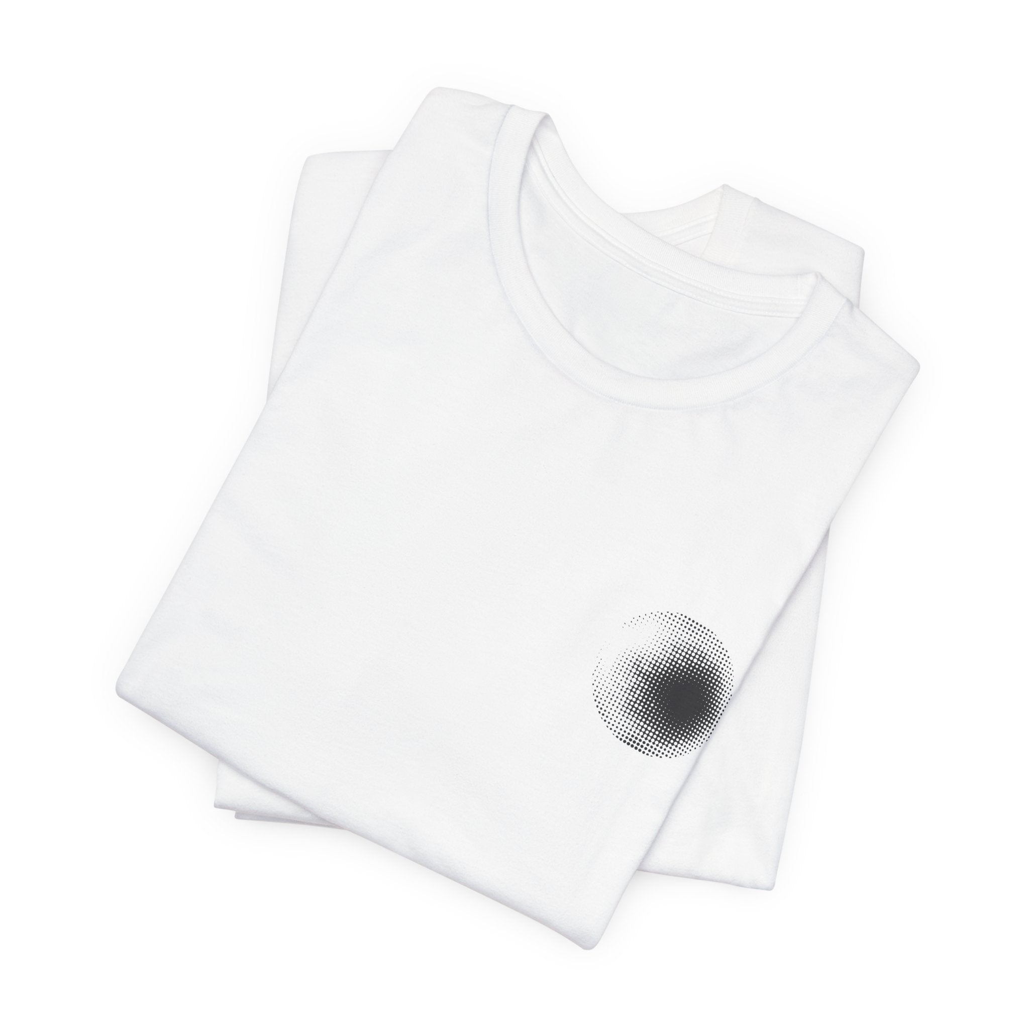 Minimal Solar Eclipse Pocket Tee — Subtle Astronomy Graphic T-Shirt