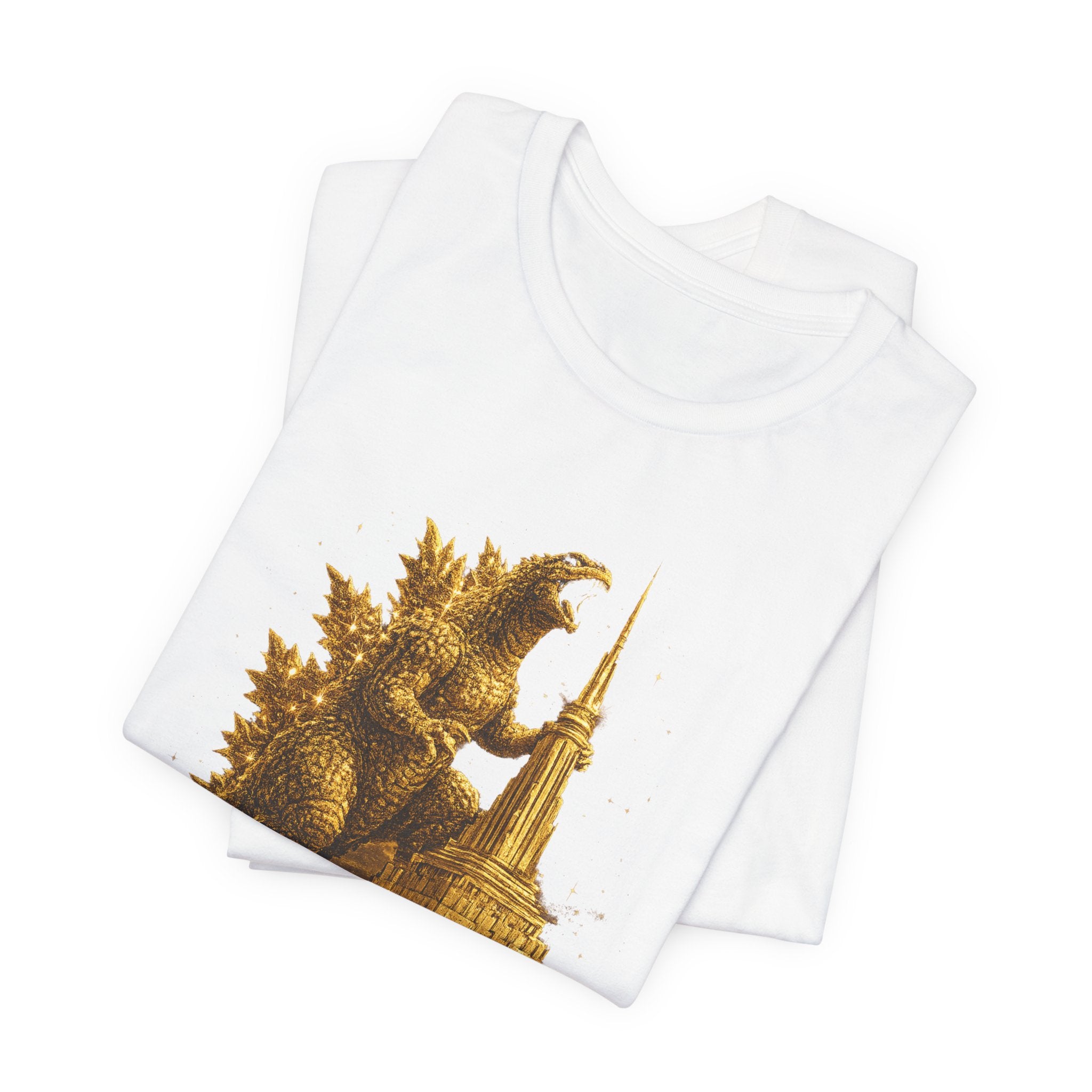 Godzilla Empire State Tee - Retro Monster NYC Graphic T-Shirt