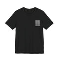 Pocket Flag T‑Shirt — Minimal American Stripe Chest Graphic