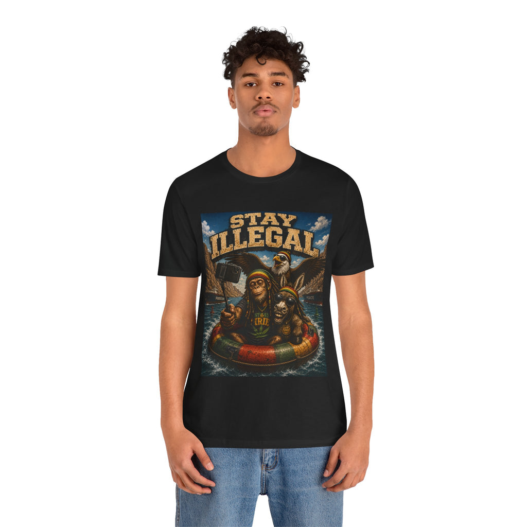 Stay Illegal Jah Donkey Tee