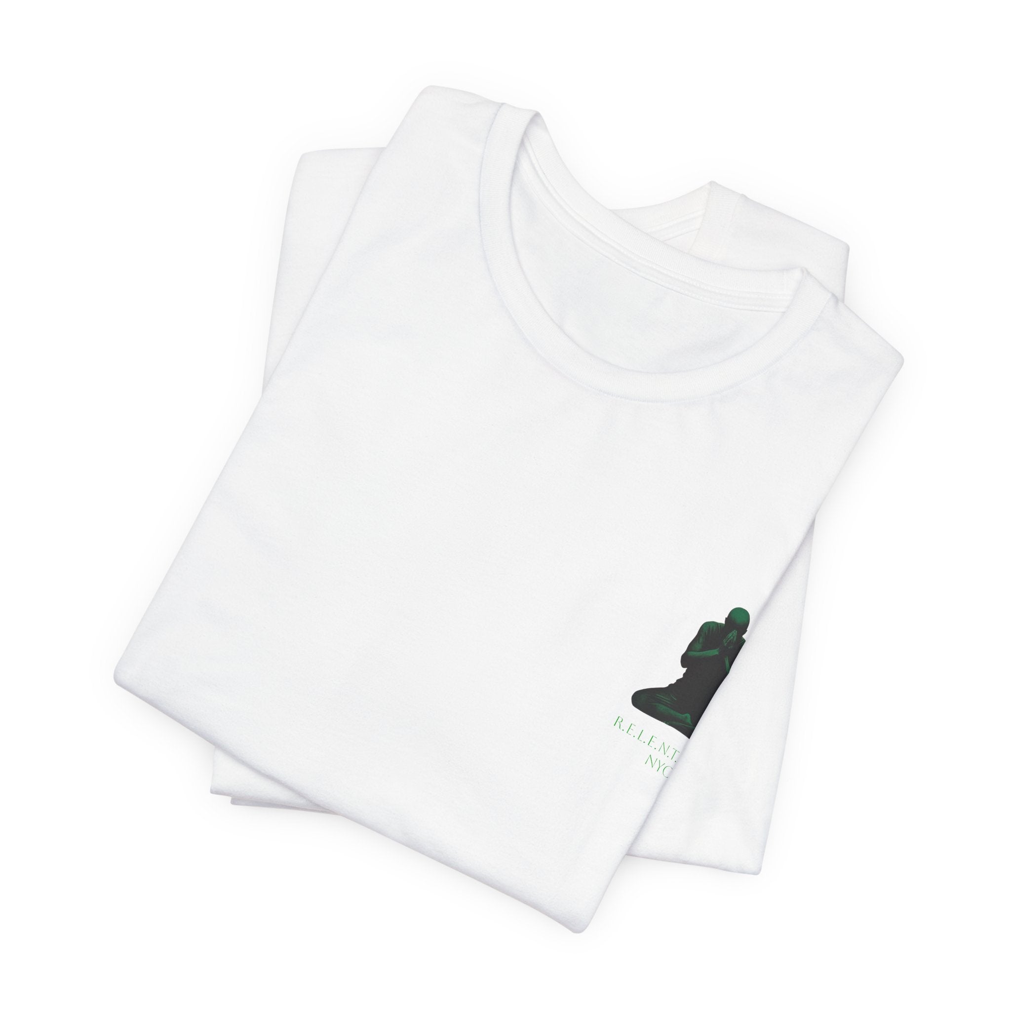 Buddha Pocket Tee — Minimal Meditation Graphic T-Shirt