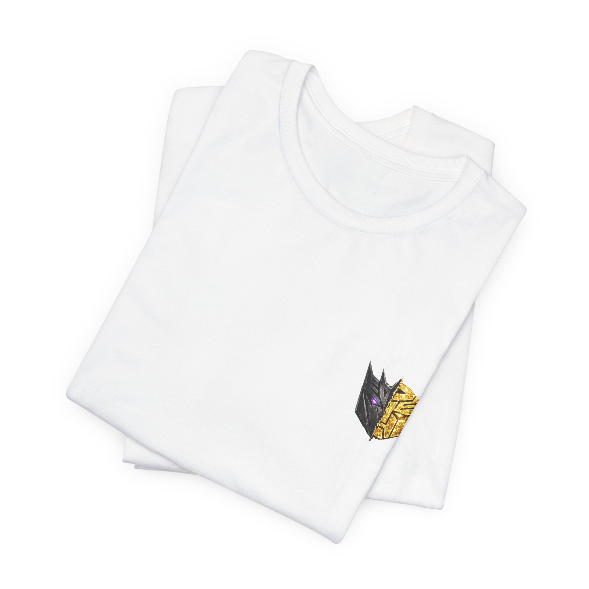 Gold Split Two Faced Mask Tee