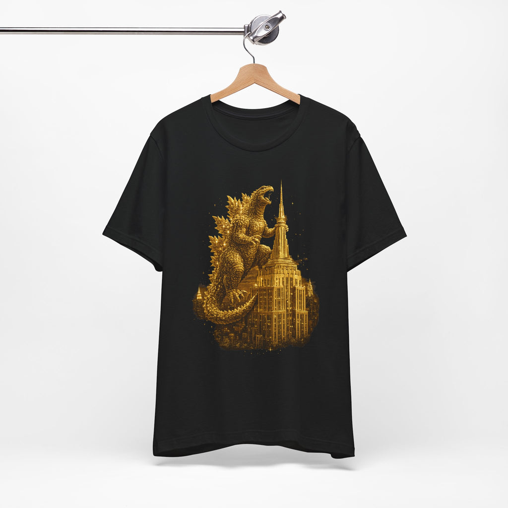 Godzilla Empire State Tee - Retro Monster NYC Graphic T-Shirt