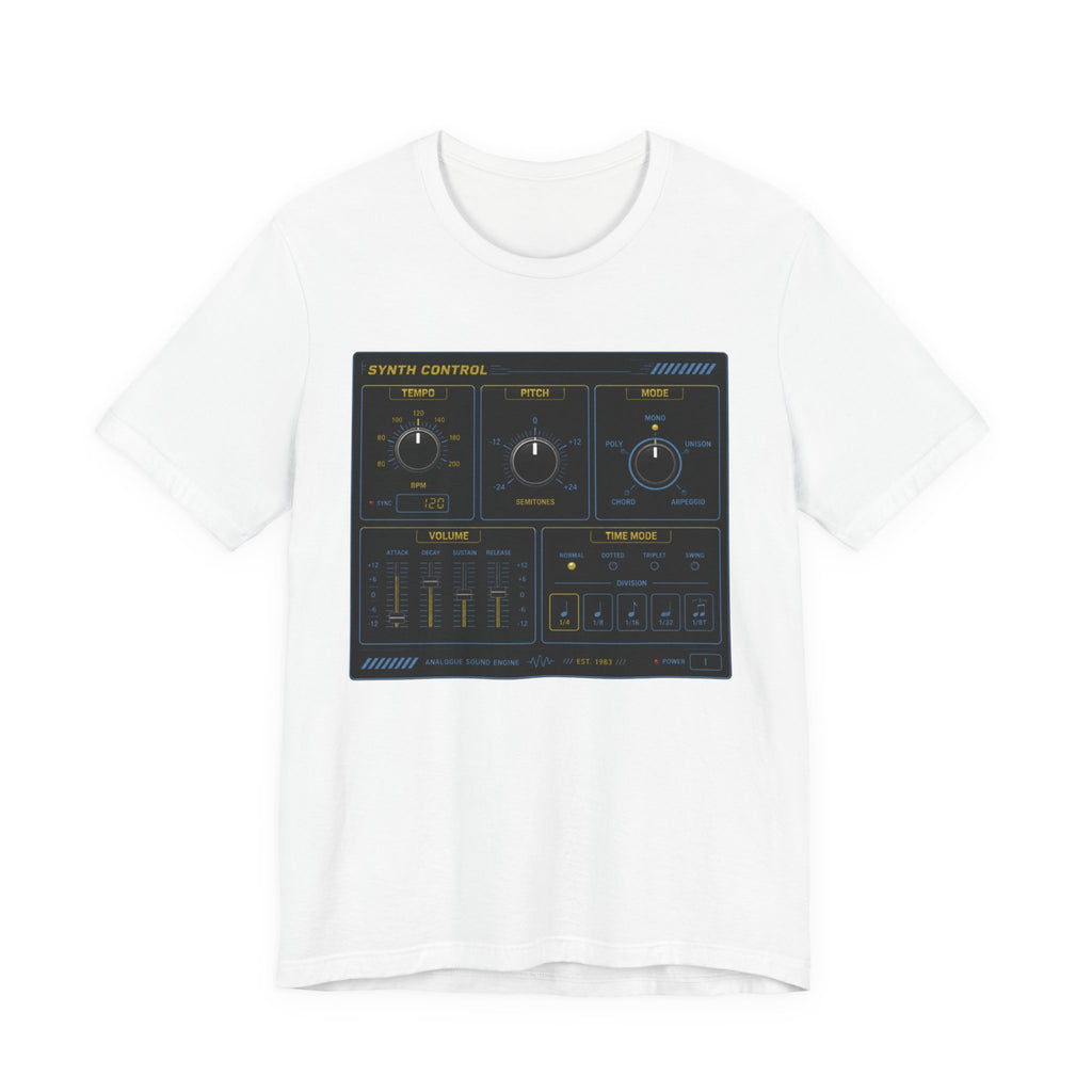 Synth Control Panel Tee