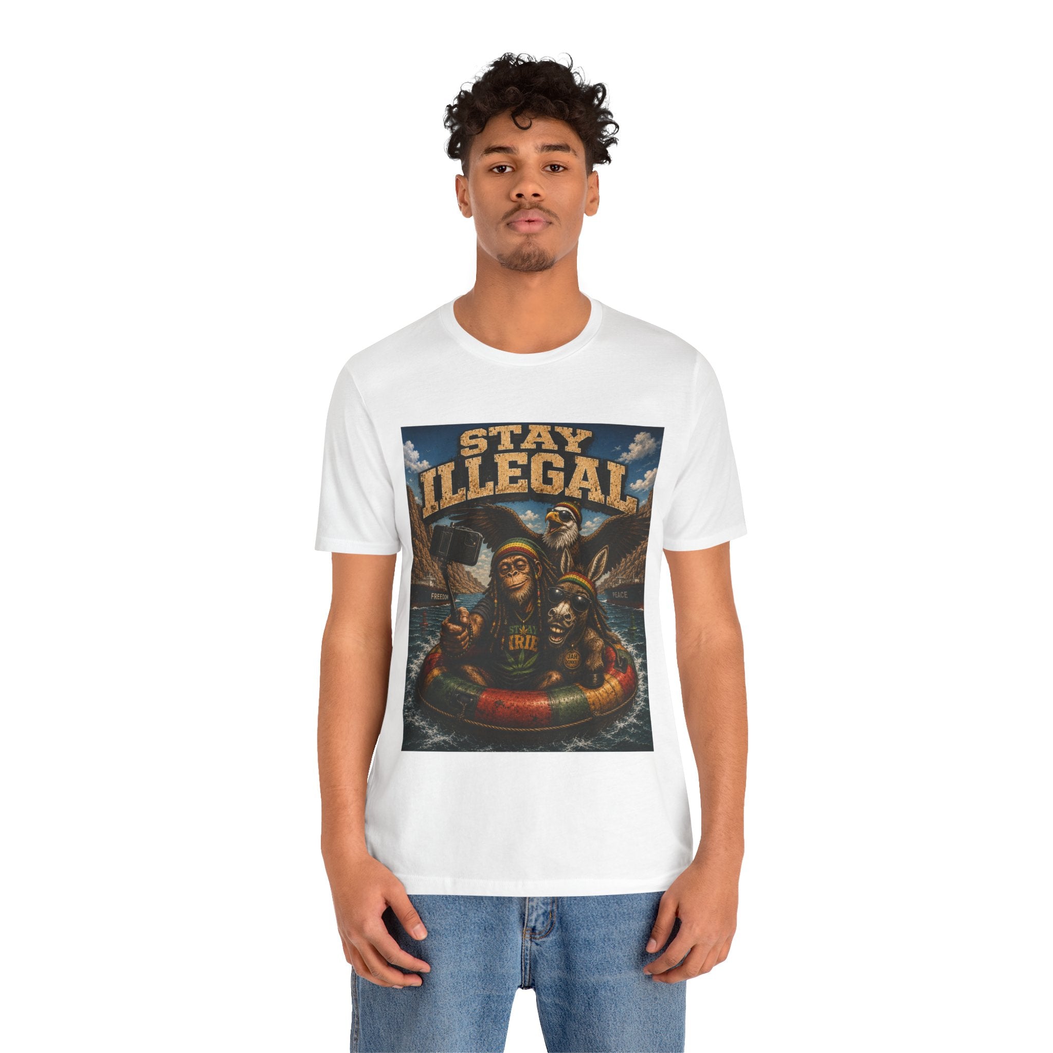 Stay Illegal Jah Donkey Tee