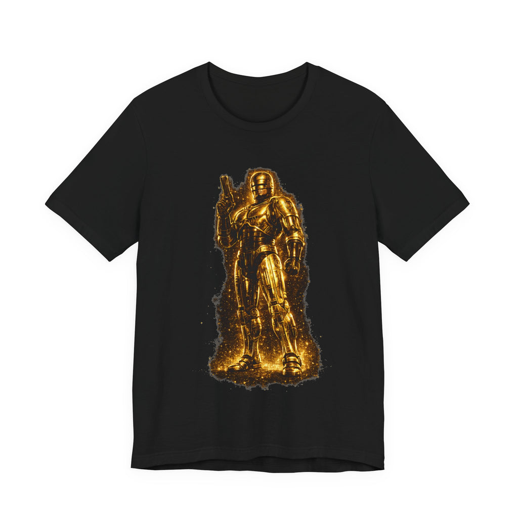 Gold Cyber Enforcer Tee