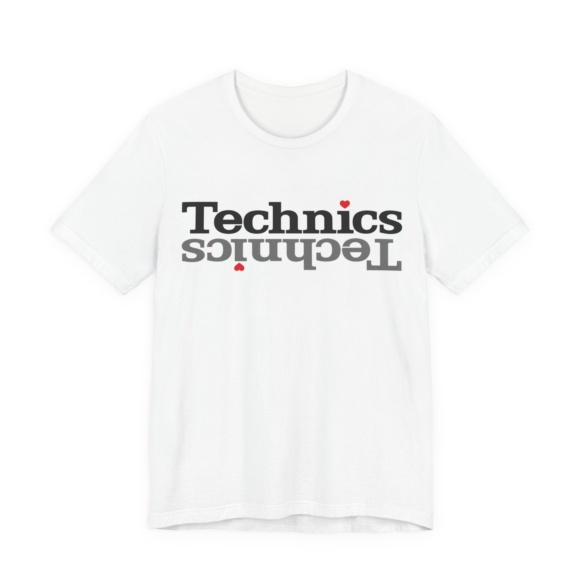 Retro Mirror DJ Logo Tee