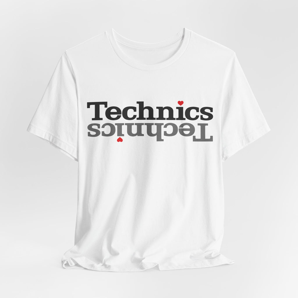 Retro Mirror DJ Logo Tee