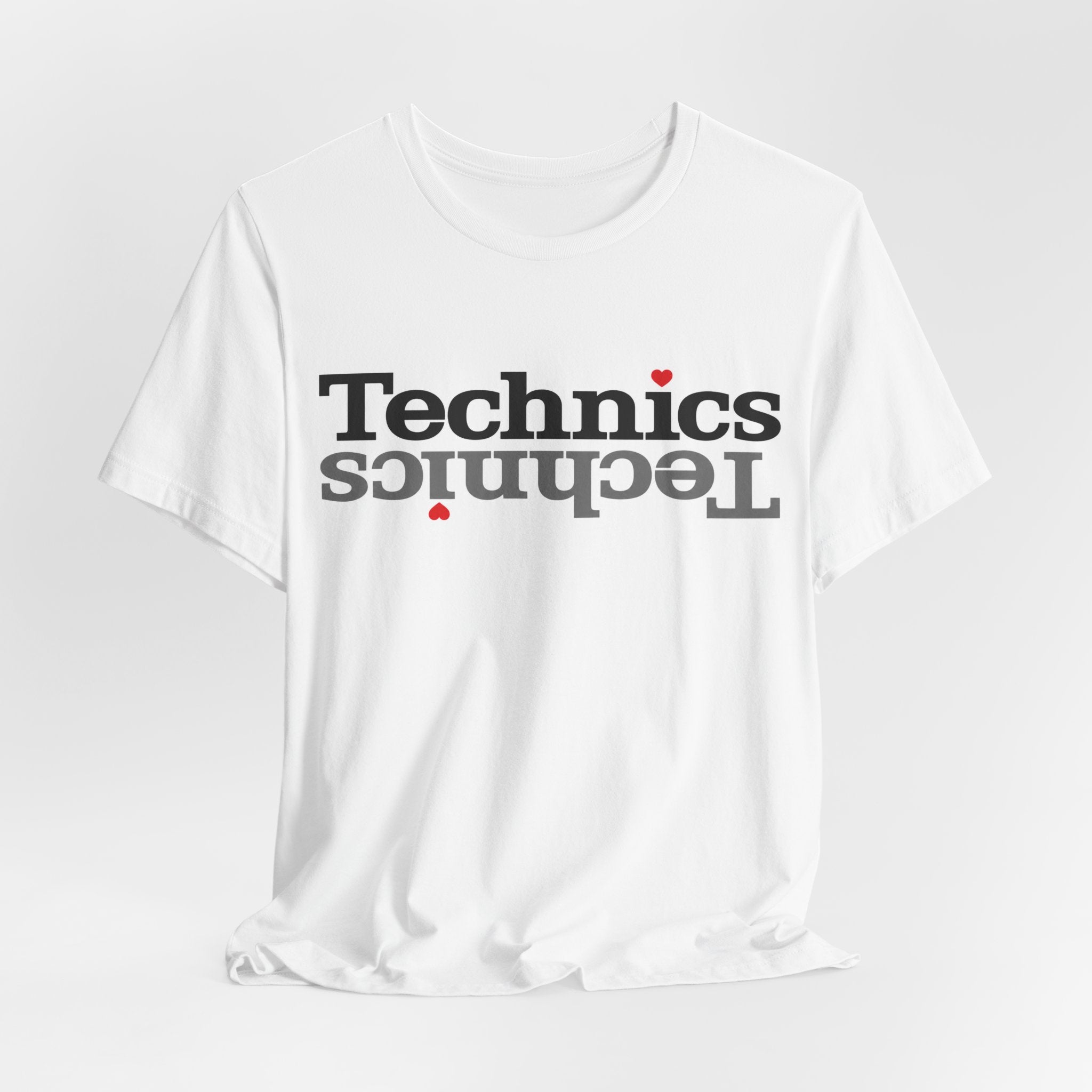 Retro Mirror DJ Logo Tee