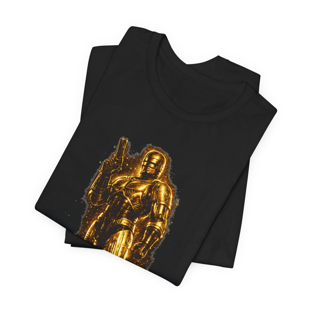 Gold Cyber Enforcer Tee