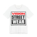 Vision Street Wear Box Logo Tee (Red/Black)