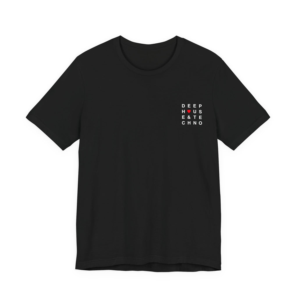 Deep House & Techno Logo Tee