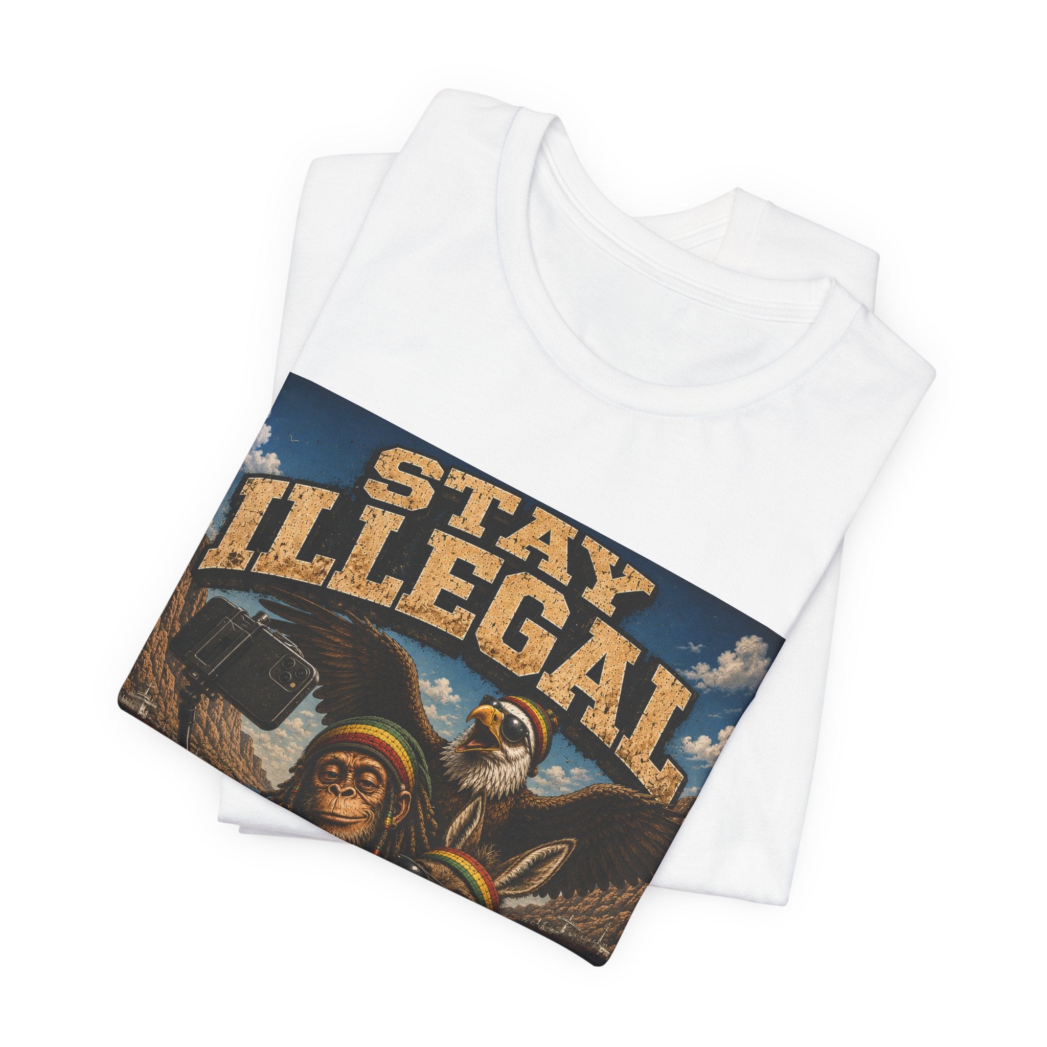 Stay Illegal Jah Donkey Tee